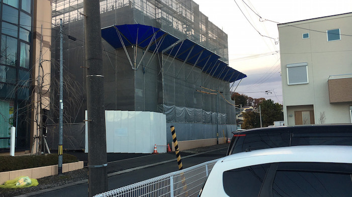 ビル新築工事9のb